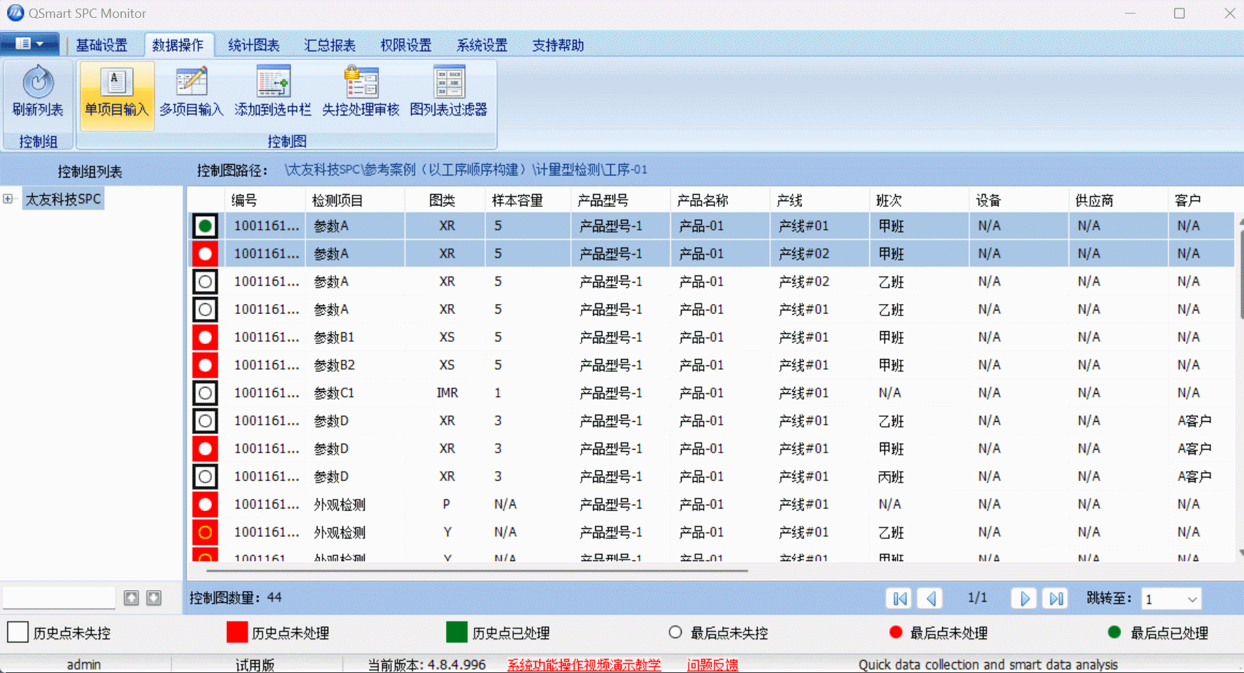 太友QSmart?SPC系統(tǒng)